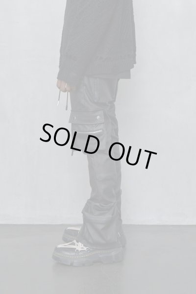 画像5: MLVINCE®︎ / type-4 slim stretch wax cargo pants (5)