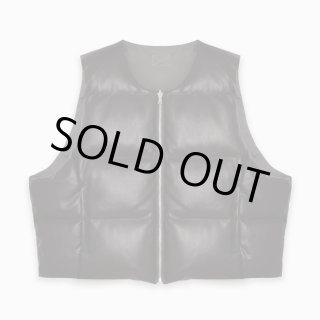 ジャケット・アウター MLVINCE LIMONTA REVERSIBLE DOWN VEST POUR CLAIRE / 【MLVINCE 】LIMONTA REVERSIBLE DOWN VEST – BLACK