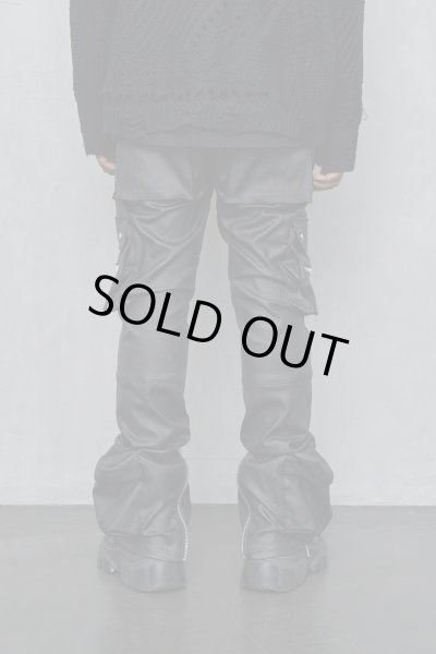 画像4: MLVINCE®︎ / type-4 slim stretch wax cargo pants (4)