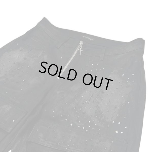 画像3: LAST NEST / rhinestone coating denim pants (3)