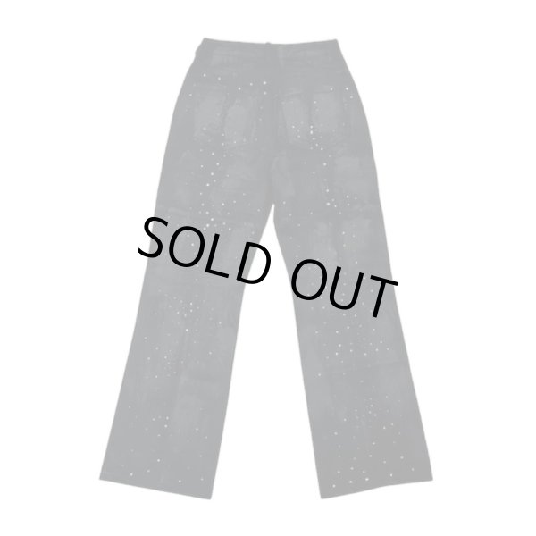 画像2: LAST NEST / rhinestone coating denim pants (2)