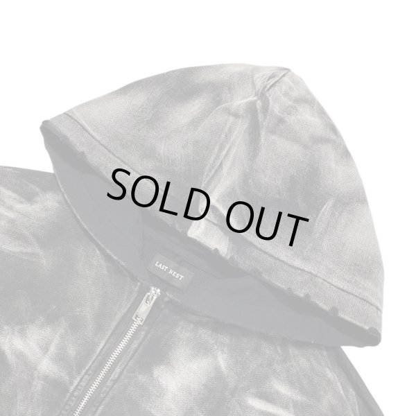 画像3: LAST NEST / washed zip hoodie (3)