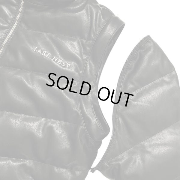 画像8: LAST NEST / leather down jacket v2 (8)