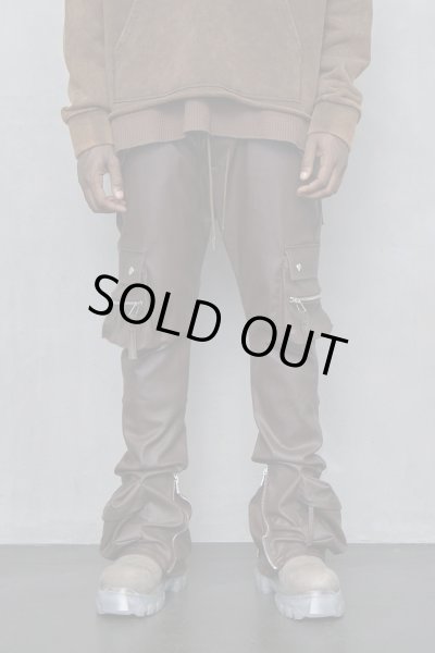 画像4: MLVINCE®︎ / type-4 slim stretch wax cargo pants (4)