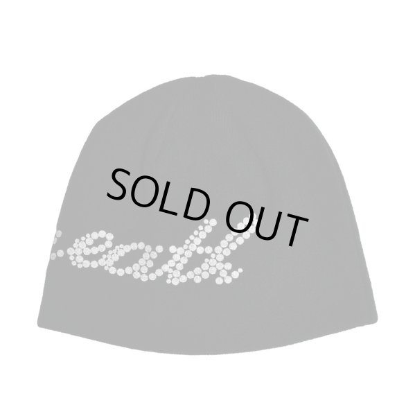 画像2: BREATH / glitter skull cap / black  (2)