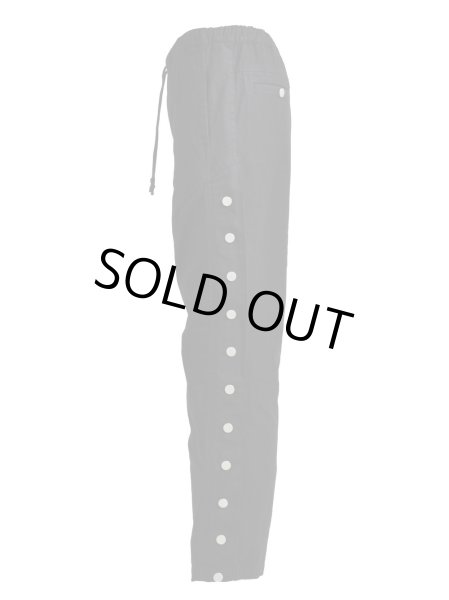 画像3: BREATH / newrich side bottun pants / cotton black  (3)