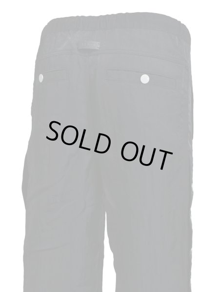 画像5: BREATH / newrich side bottun pants / nylon black  (5)