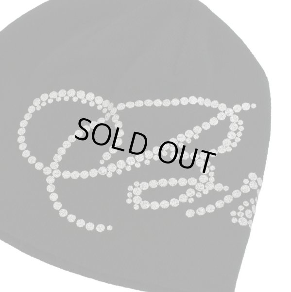 画像3: BREATH / glitter skull cap / black  (3)