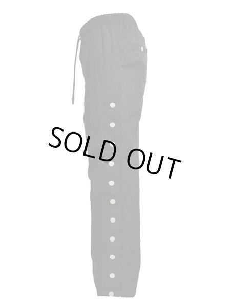 画像3: BREATH / newrich side bottun pants / nylon black  (3)