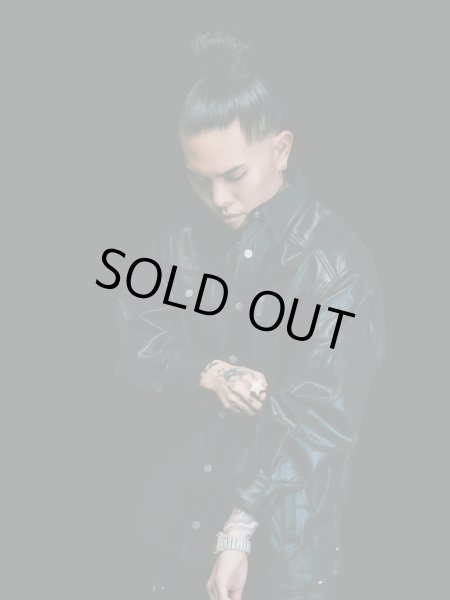 画像6: BREATH / coating shirt jacket / black  (6)