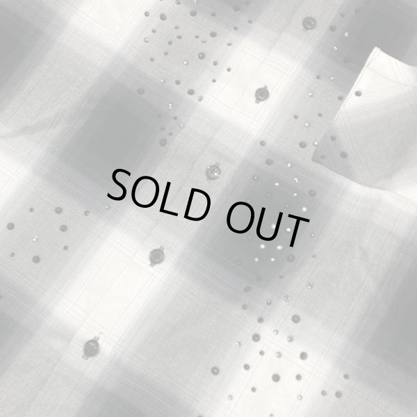 画像4: LAST NEST / rhinestone flannel shirts (4)