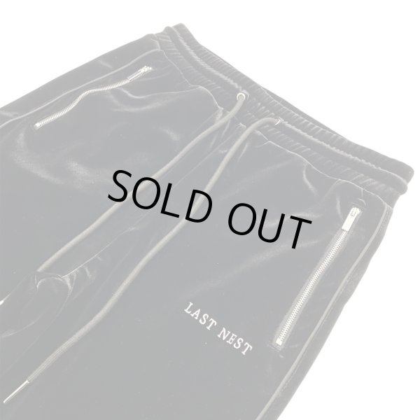 画像3: LAST NEST / Velour embroidery track pants v2 (3)