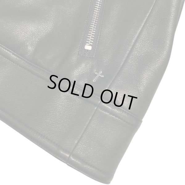 画像5: LAST NEST / faux single leather jacket (5)