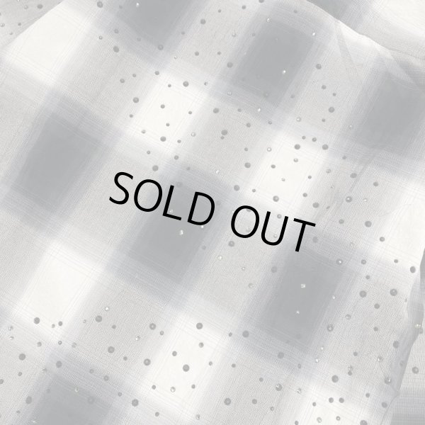 画像5: LAST NEST / rhinestone flannel shirts (5)