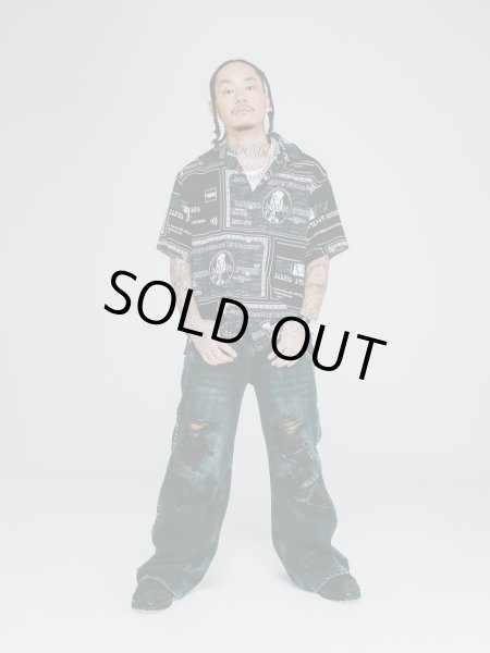 画像3: BREATH / black card shirt (3)