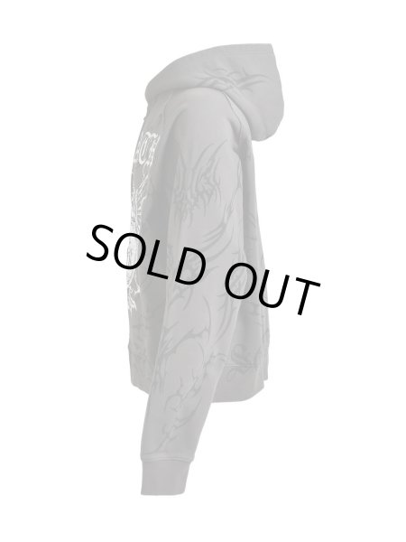 画像3: BREATH / twin head logo zip up hoodie (3)