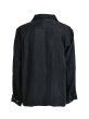 画像2: BREATH / script logo satin shirt (2)