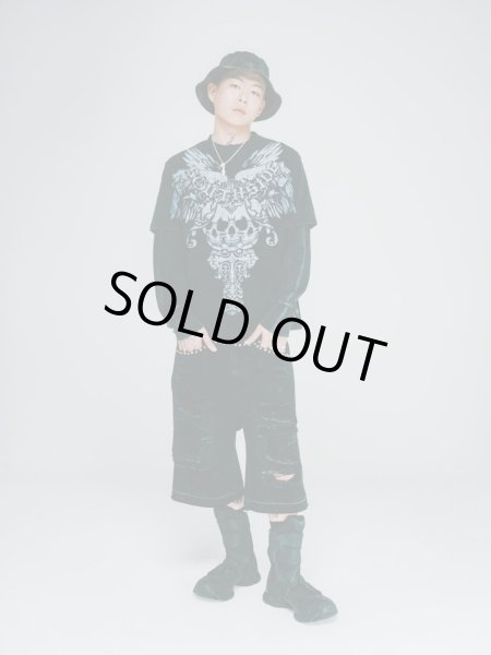 画像4: BREATH / suicide studs denim shorts (4)