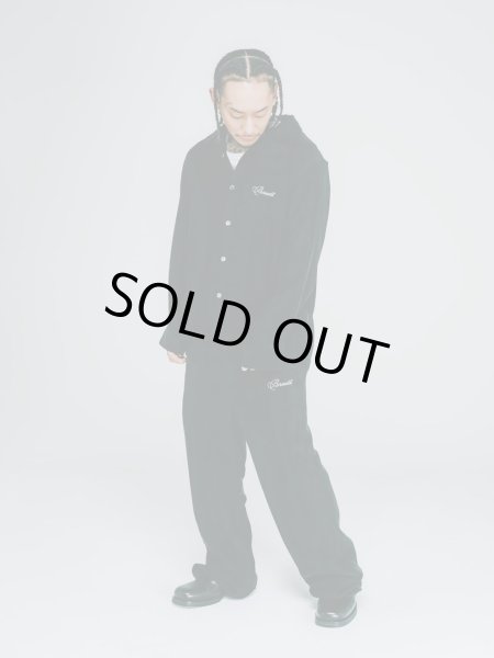 画像5: BREATH / script logo satin shirt (5)