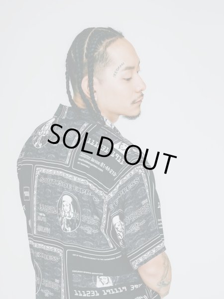 画像5: BREATH / black card shirt (5)