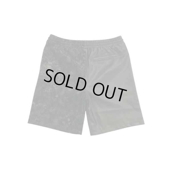 画像2: LAST NEST / leather switching shorts  (2)