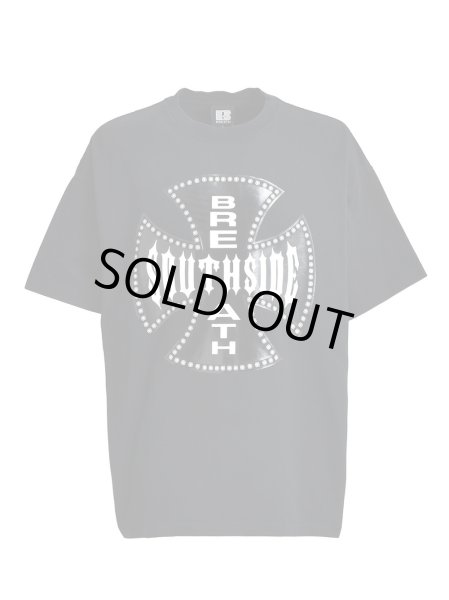 画像1: BREATH / southside cross logo tee  (1)
