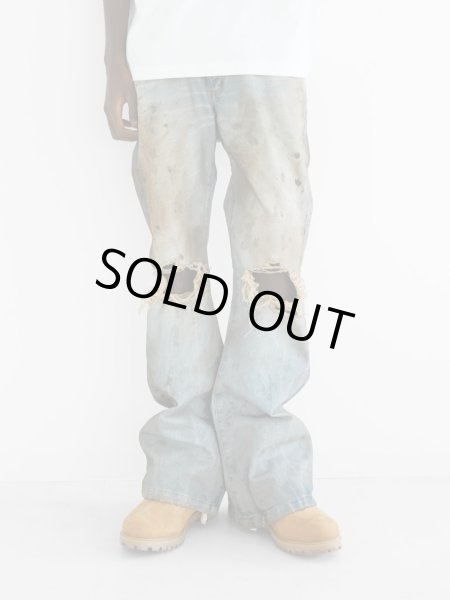 画像6: MLVINCE®︎ / distressed flare jeans  (6)