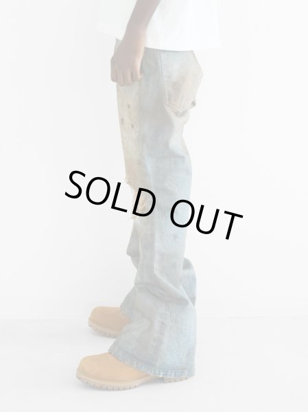 画像5: MLVINCE®︎ / distressed flare jeans  (5)