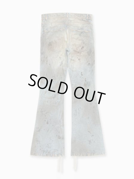 画像2: MLVINCE®︎ / distressed flare jeans  (2)