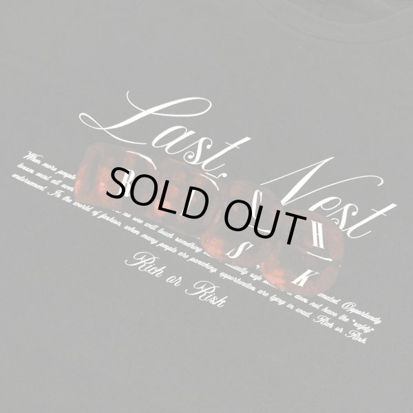 画像2: LAST NEST / rich or risk t-shirt  (2)