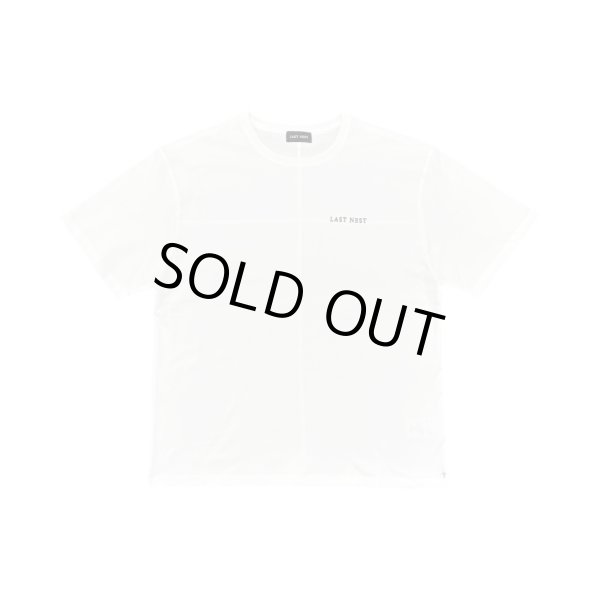 画像1: LAST NEST / basic logo emb t-shirt  (1)