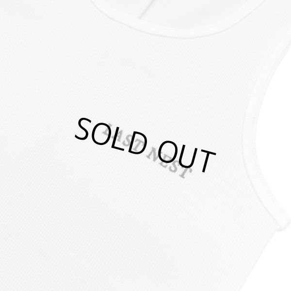 画像2: LAST NEST / logo emb tank top (2)