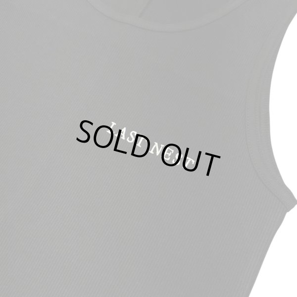 画像2: LAST NEST / logo emb tank top (2)