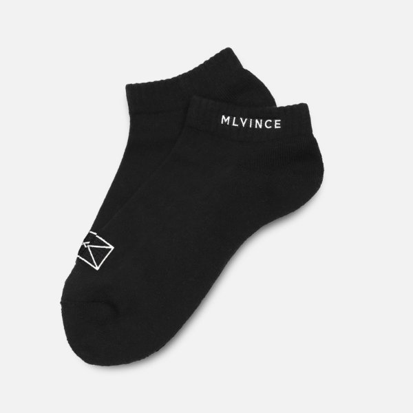 画像2: MLVINCE®︎ / classic logo socks short (2)