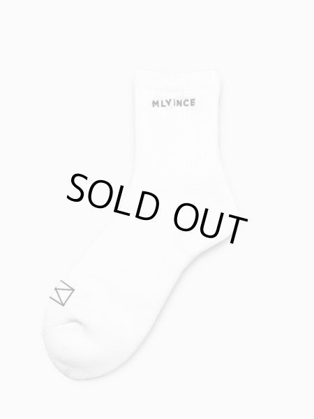 画像1: MLVINCE®︎ / classic logo socks long (1)