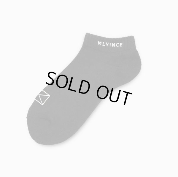画像1: MLVINCE®︎ / classic logo socks short (1)