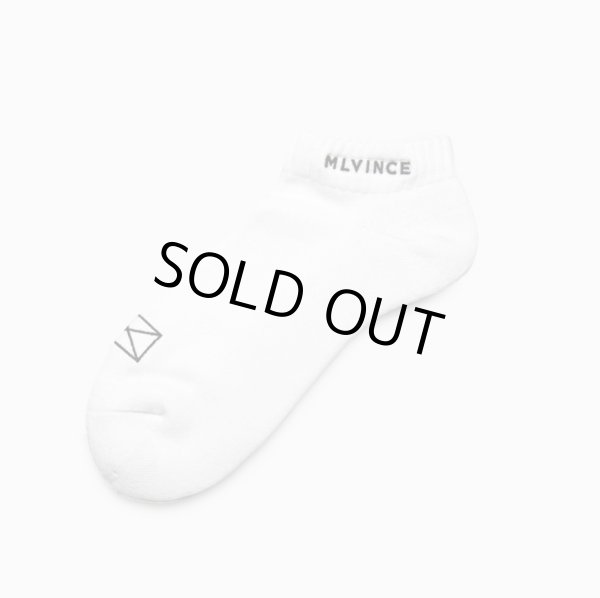 画像1: MLVINCE®︎ / classic logo socks short (1)