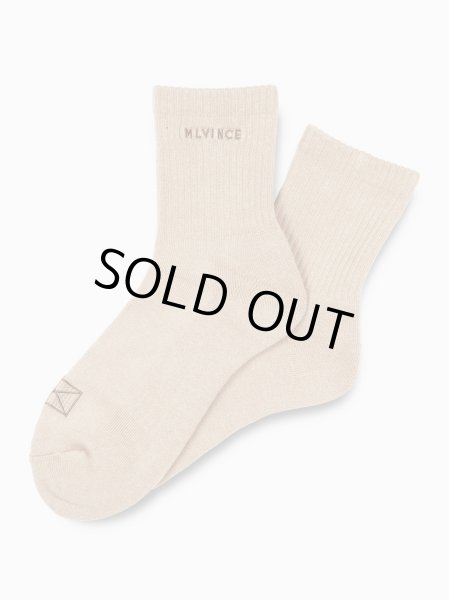 画像2: MLVINCE®︎ / classic logo socks long (2)