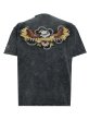 画像1: BREATH / chain eagle patch v neck tee (1)