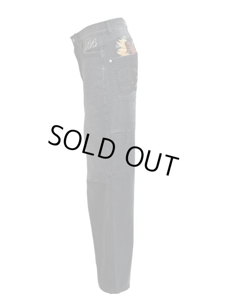 画像3: BREATH / chain eagle patch denim pants (3)