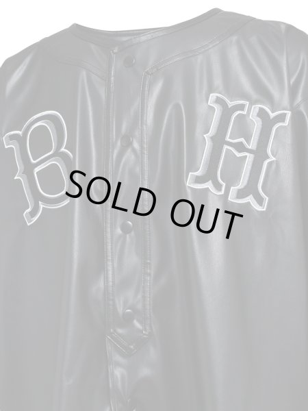 画像3: BREATH / faux leather bh baseball shirt (3)