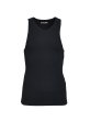 画像1: BREATH / logo rib tank top (1)