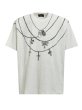 画像1: BREATH / necklace v neck tee (1)