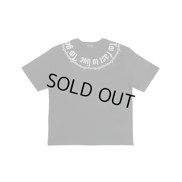 画像1: LAST NEST / barbed wire t-shirts (1)