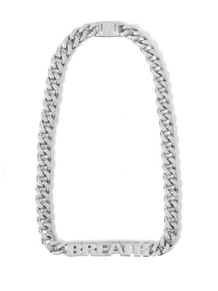 画像1: BREATH/ bh zirconia chain necklace  (1)
