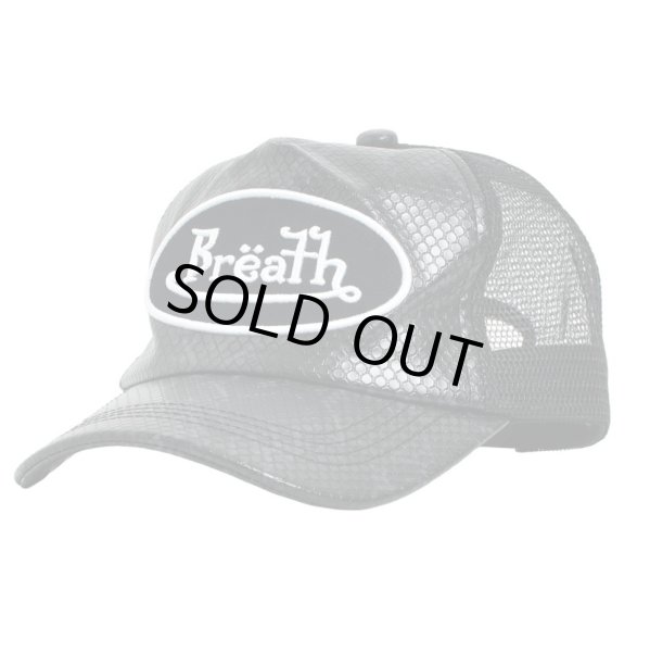 画像4: BREATH/ faux snake leather cap   (4)