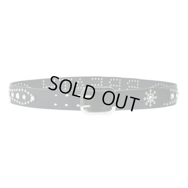画像1: BREATH/ studs logo belt (1)