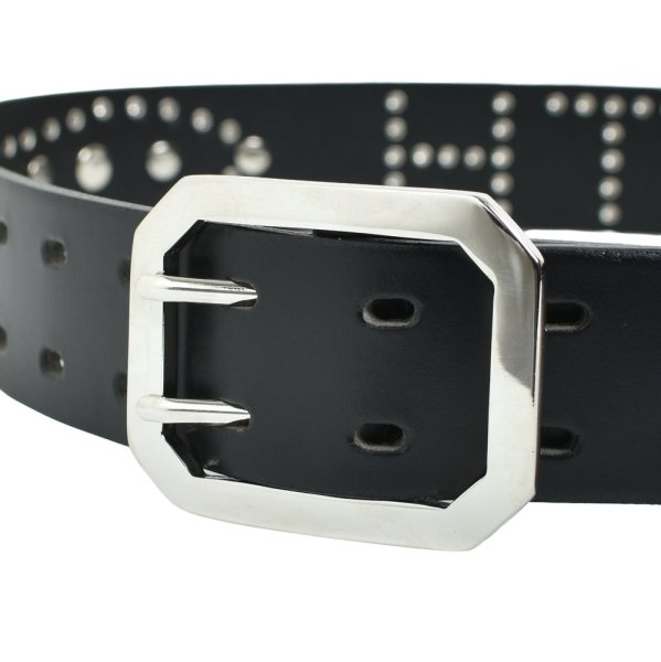 画像4: BREATH/ studs logo belt (4)
