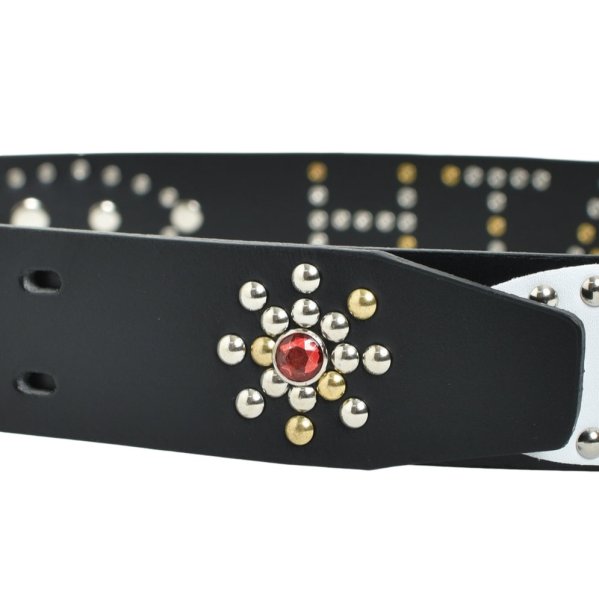 画像4: BREATH/ studs logo belt (4)