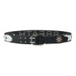 画像1: BREATH/ studs logo belt (1)